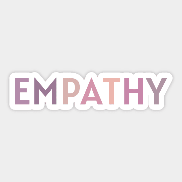 Empathy Sticker by BloomingDiaries